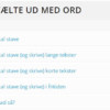 3 - Lad det vælte ud med ord