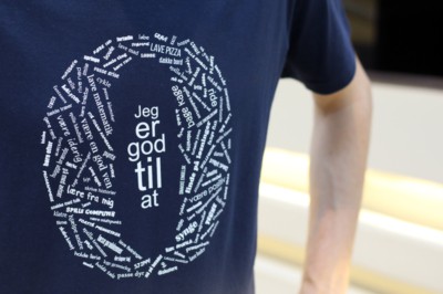 'Jeg er god til at...' T Shirt