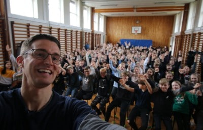 Foredrag på Ulfborg skole om livet som ordblind 