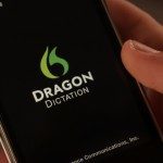 Dragon Dictation på smartphone